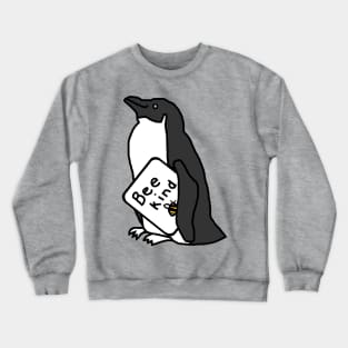 Be Kind Penguin Crewneck Sweatshirt